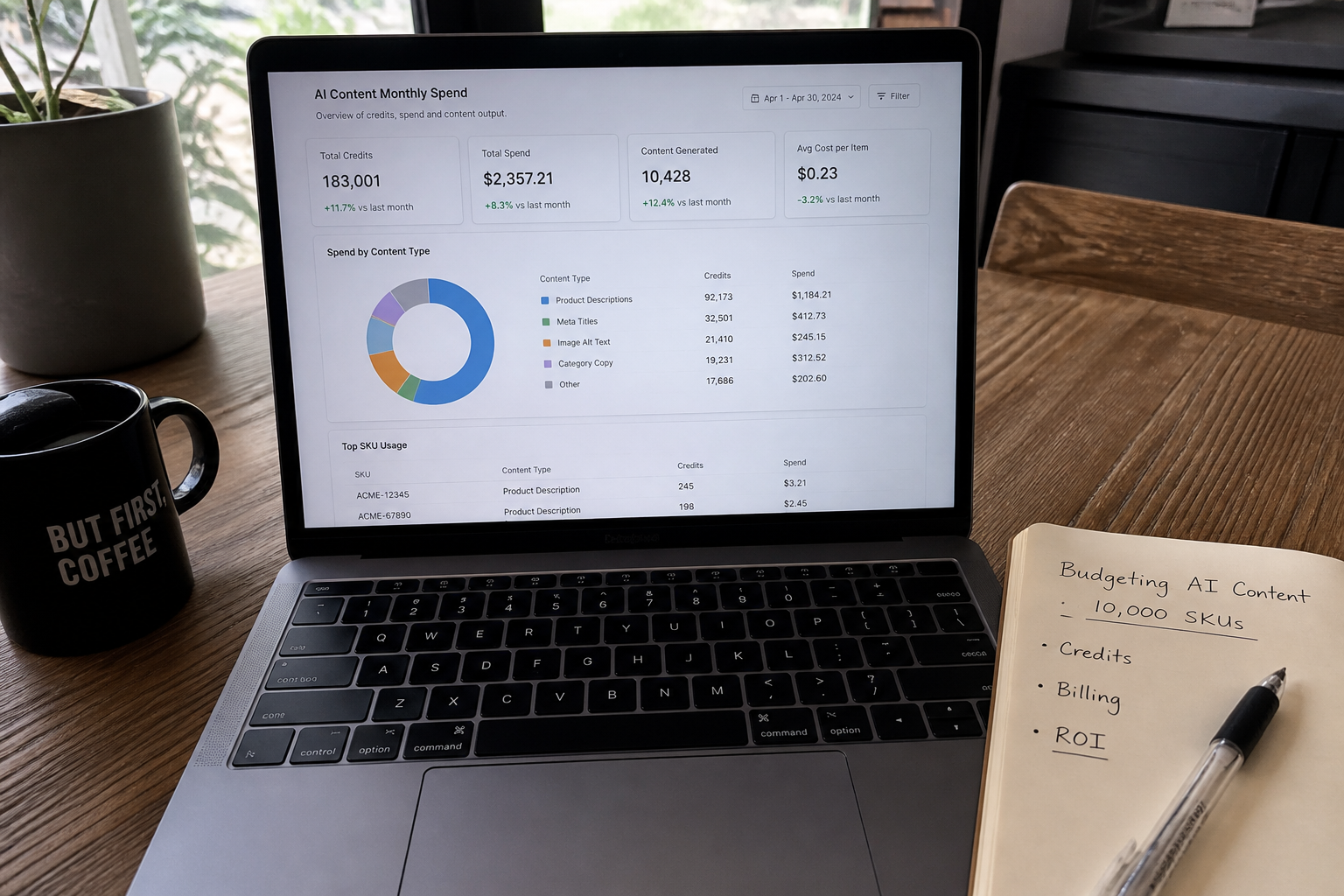 Budgeting AI Content Spend Across a 10,000-SKU Store