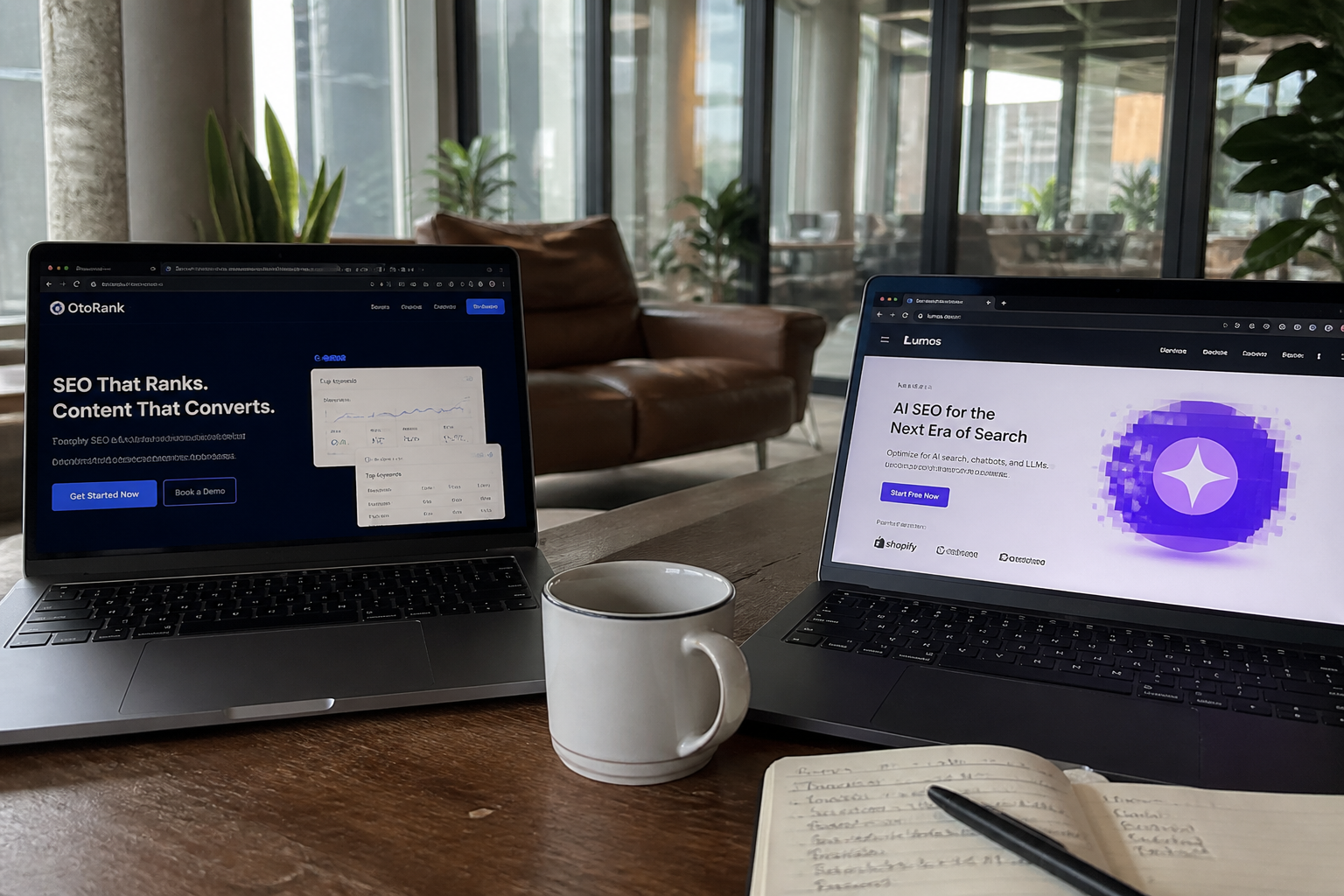 OtoRank vs. Lumos AI SEO & llms.txt: Choosing an AEO App for Multi-Agent Discovery