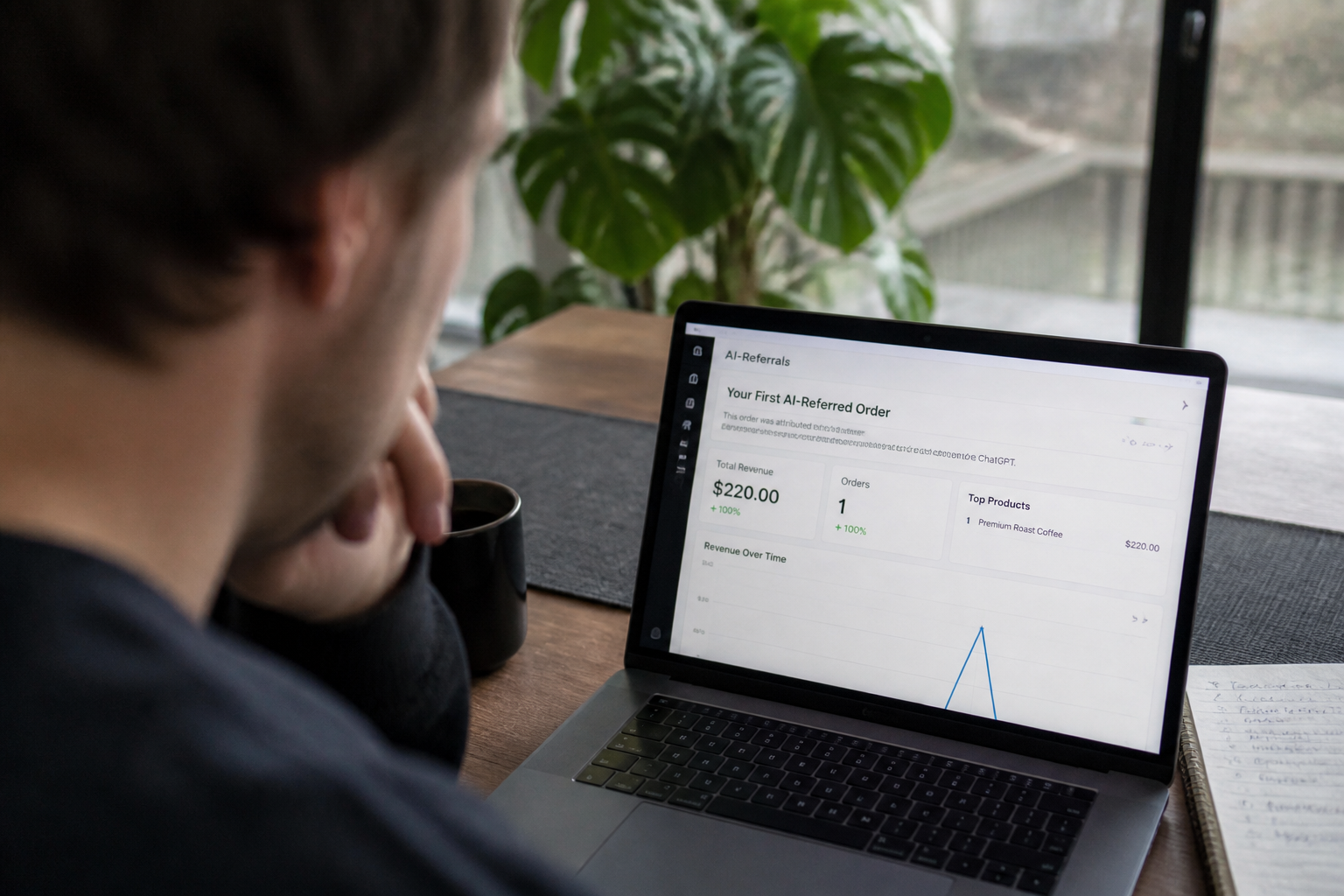 Your First AI-Referred Order: What It Means and What to Do Next